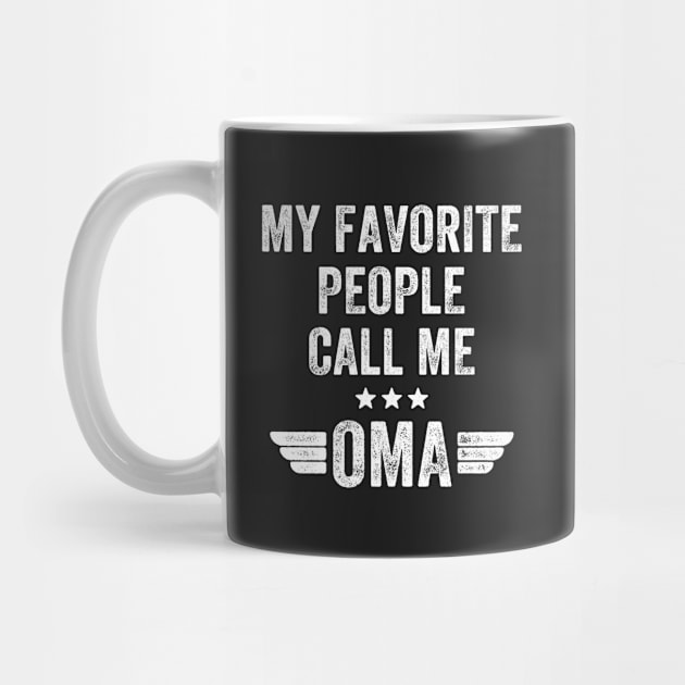My favorite people call me oma by captainmood